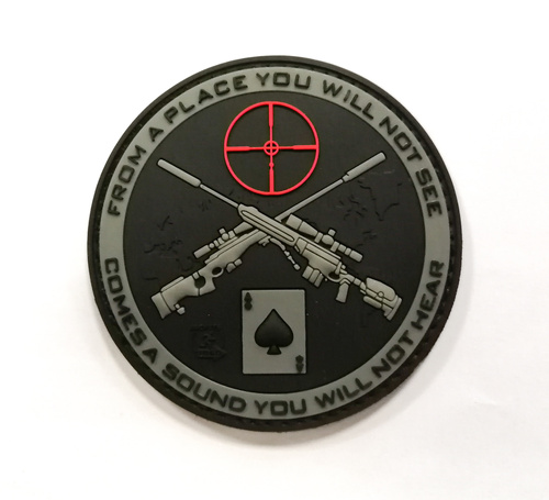 DynamicsHPA - Airsoftový krám, Airsoft zbraně, střelivo, vybavení - Nášivka Sniper Patch, blackops velcro