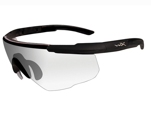 DynamicsHPA - Airsoftový krám, Airsoft zbraně, střelivo, vybavení - Brýle SABER ADVANCED Clear Lens/Matte black frame