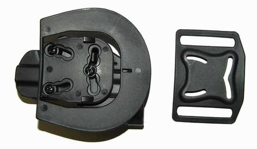 DynamicsHPA - Airsoftový krám, Airsoft zbraně, střelivo, vybavení - FMA opaskové pouzdro CQC Serpa Holster (USP, CZ-P09), pravé - Černá