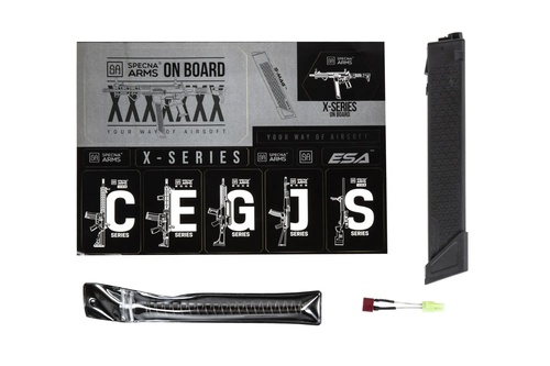 DynamicsHPA - Airsoftový krám, Airsoft zbraně, střelivo, vybavení - SA AR9 Light Ops (SA-FX02 FLEX(TM) HAL ETU) - Černá