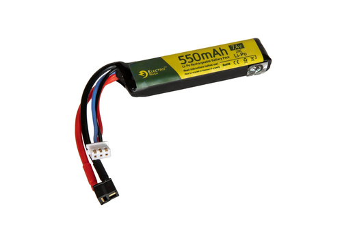 DynamicsHPA - Airsoftový krám, Airsoft zbraně, střelivo, vybavení - Baterie 7,4v 550mAh (20C) Li-Pol pro AEP s mosfetem
