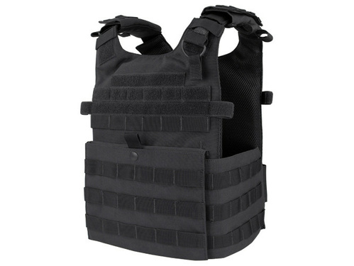 DynamicsHPA - Airsoftový krám, Airsoft zbraně, střelivo, vybavení - Vesta lehká GUNNER MOLLE nosič plátů - černá