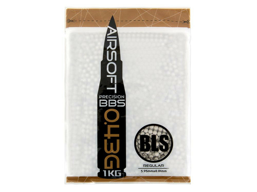 DynamicsHPA - Airsoftový krám, Airsoft zbraně, střelivo, vybavení - Kuličky BLS Precision 0,43g, 2300 BBs - Bílé