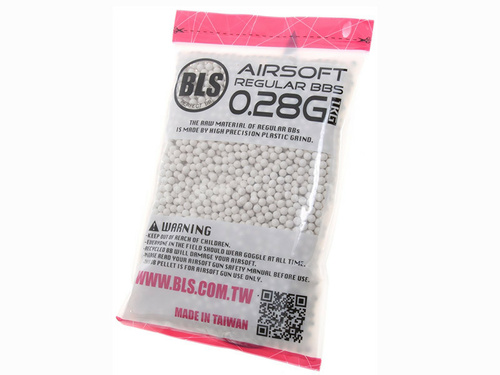 DynamicsHPA - Airsoftový krám, Airsoft zbraně, střelivo, vybavení - 20x kuličky BLS Precision 0,28g, 3500 BBs - Bílé (krabice)