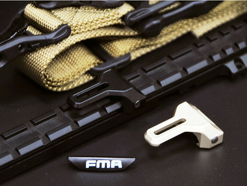 DynamicsHPA - Airsoftový krám, Airsoft zbraně, střelivo, vybavení - FMA záchyt popruhu na RIS lištu - Černá