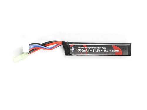 DynamicsHPA - Airsoftový krám, Airsoft zbraně, střelivo, vybavení - Li-Pol baterie ASG 11,1V 900mAh, tamiya, 15C - Stick (Buffer)