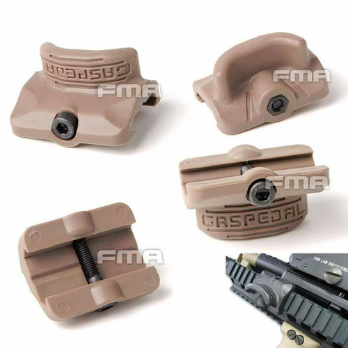 DynamicsHPA - Airsoftový krám, Airsoft zbraně, střelivo, vybavení - FMA zarážka palce GAS PEDAL na RIS - Písková