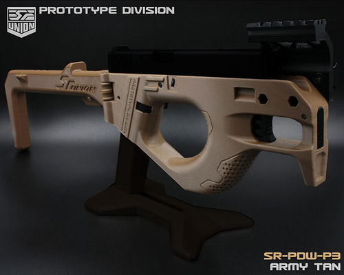 DynamicsHPA - Airsoftový krám, Airsoft zbraně, střelivo, vybavení - SRU - Airsoft PDW P3 Conversion Kit pro Marui Glock - Pískový