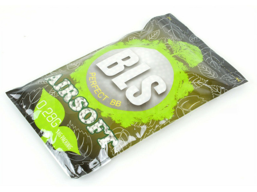 DynamicsHPA - Airsoftový krám, Airsoft zbraně, střelivo, vybavení - 20x kuličky BLS BIO 0,28g, 3500 BBs - Bílé (krabice)