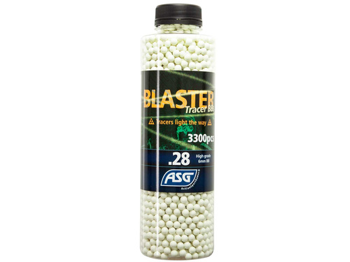 DynamicsHPA - Airsoftový krám, Airsoft zbraně, střelivo, vybavení - Kuličky ASG Blaster Tracer 0,28g, 3300 BBs - Zelená (nasvětlovací)
