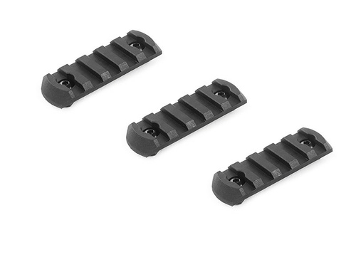 DynamicsHPA - Airsoftový krám, Airsoft zbraně, střelivo, vybavení - RIS lišty pro M-LOK (3kusy) - 6cm