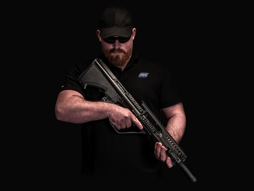 DynamicsHPA - Airsoftový krám, Airsoft zbraně, střelivo, vybavení - ASG Steyr AUG A3 MP - Černá