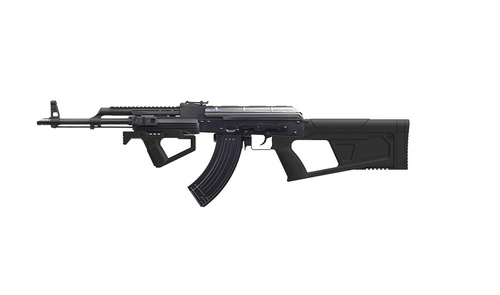 DynamicsHPA - Airsoftový krám, Airsoft zbraně, střelivo, vybavení - SRU - SRQ Airsoft Advanced set pažby a rukojeti pro GBB AK - Černý