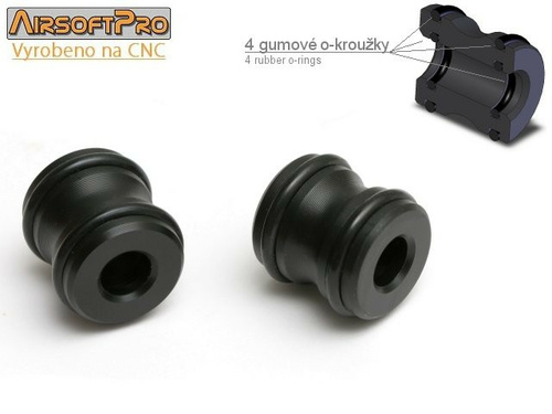 DynamicsHPA - Airsoftový krám, Airsoft zbraně, střelivo, vybavení - Vymezovací kroužky vnitřní hlavně pušek, 22MM, 2 kusy