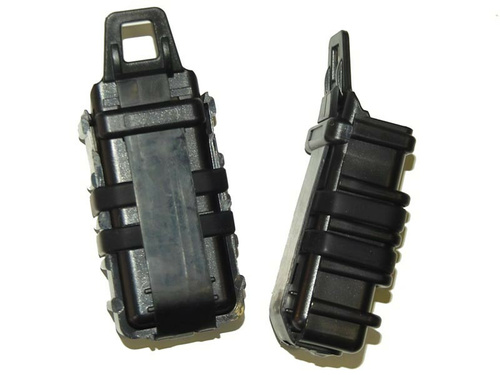 DynamicsHPA - Airsoftový krám, Airsoft zbraně, střelivo, vybavení - FMA plastová MOLLE sumka FastMag pro zásobník MP7, 2 ks - Černá