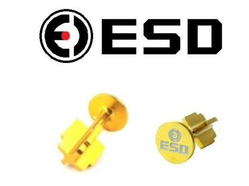 DynamicsHPA - Airsoftový krám, Airsoft zbraně, střelivo, vybavení - ML CNC přepouštěcí klapka pístnice ESD pro TM / WE G-series, Hi-Capa, M92 a M1911 - Zlatá