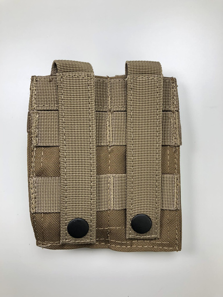 DynamicsHPA - Airsoftový krám, Airsoft zbraně, střelivo, vybavení - Sumka MOLLE na 2 pistolové zásobníky - Coyote