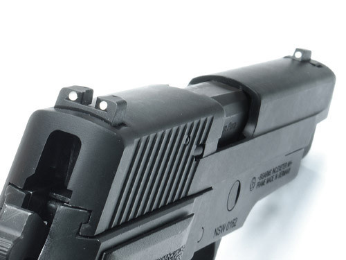 DynamicsHPA - Airsoftový krám, Airsoft zbraně, střelivo, vybavení - Ocelový set mířidel pro MARUI P226