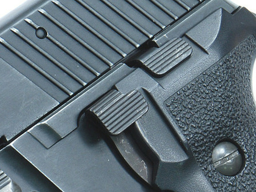 DynamicsHPA - Airsoftový krám, Airsoft zbraně, střelivo, vybavení - Ocelový díl pro vypouštění kohoutku pro MARUI/KJ/WE P226