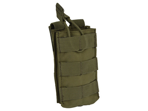 DynamicsHPA - Airsoftový krám, Airsoft zbraně, střelivo, vybavení - Sumka MOLLE na zásobník M16 otevřená ZELENÁ