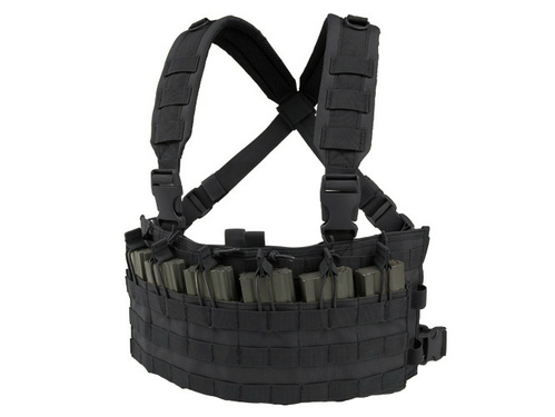 DynamicsHPA - Airsoftový krám, Airsoft zbraně, střelivo, vybavení - Vesta taktická RAPID ASSAULT CHEST RIG - ČERNÁ