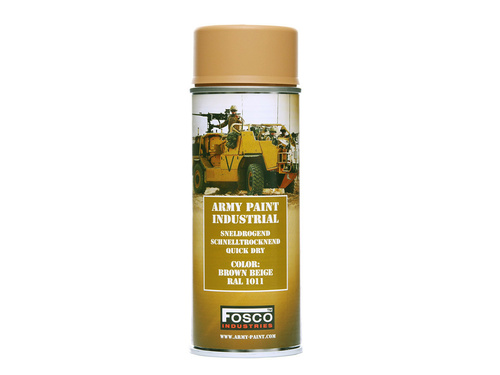 DynamicsHPA - Airsoftový krám, Airsoft zbraně, střelivo, vybavení - Barva ARMY ve spreji 400ml RAL 1011 BROWN BEIGE