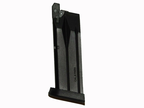 DynamicsHPA - Airsoftový krám, Airsoft zbraně, střelivo, vybavení - WE plynový zásobník pro WE Bulldog 3PX4 Compact GBB, 20 BBs - Černá