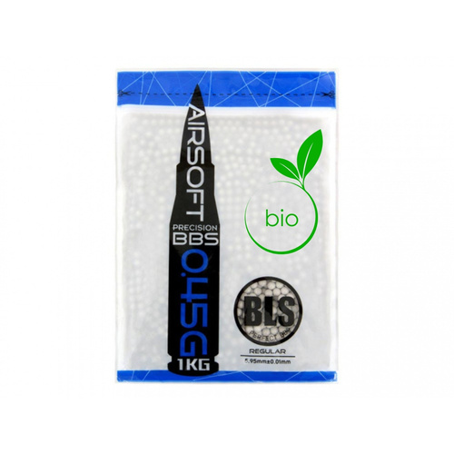 DynamicsHPA - Airsoftový krám, Airsoft zbraně, střelivo, vybavení - Kuličky BLS BIO 0,45g, 2200 BBs - Bílé