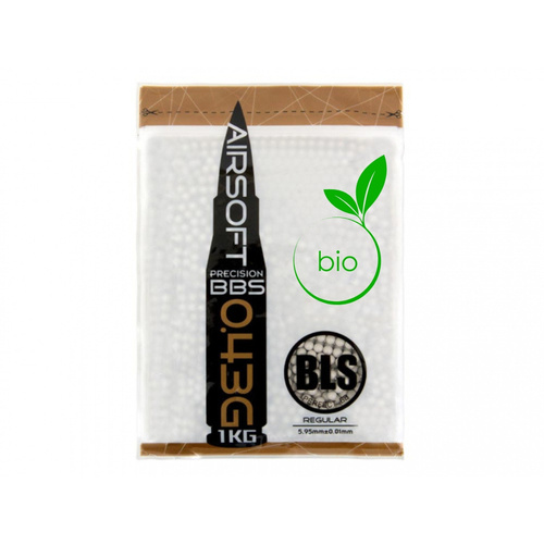 DynamicsHPA - Airsoftový krám, Airsoft zbraně, střelivo, vybavení - Kuličky BLS BIO 0,43g, 2300 BBs - Bílé