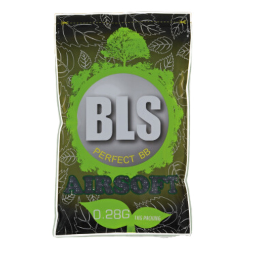 DynamicsHPA - Airsoftový krám, Airsoft zbraně, střelivo, vybavení - Kuličky BLS BIO 0,28g, 3500 BBs - Černé