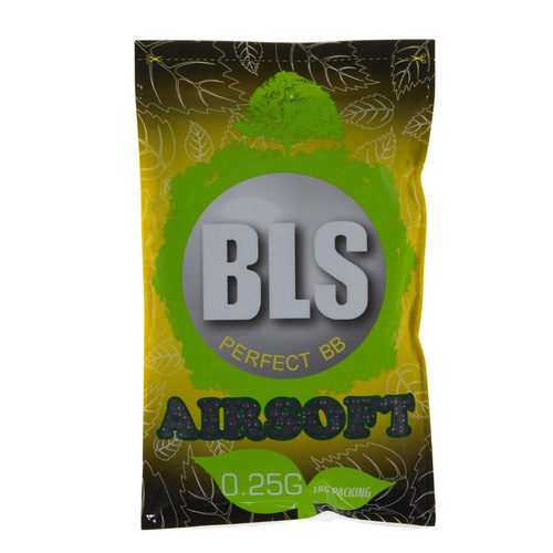 DynamicsHPA - Airsoftový krám, Airsoft zbraně, střelivo, vybavení - Kuličky BLS BIO 0,25g, 4000 BBs - Černé