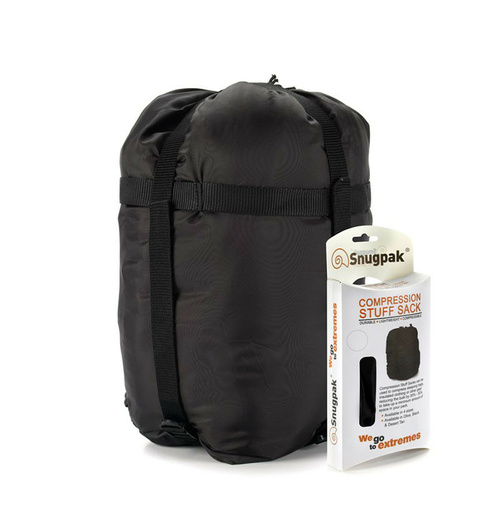 DynamicsHPA - Airsoftový krám, Airsoft zbraně, střelivo, vybavení - Kompresní obal STUFF SACK černý S 30x36cm