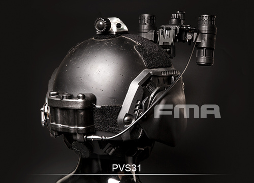 DynamicsHPA - Airsoftový krám, Airsoft zbraně, střelivo, vybavení - FMA replika nočního vidění PVS-31 Dummy, bez nasvícení - Černá