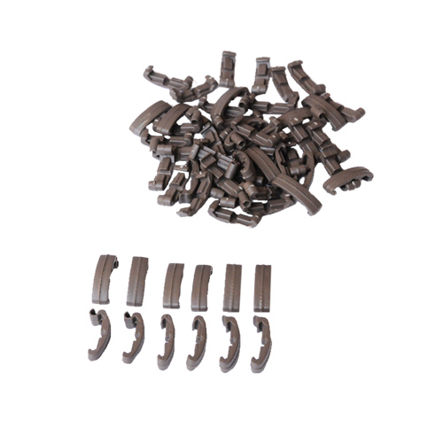 DynamicsHPA - Airsoftový krám, Airsoft zbraně, střelivo, vybavení - FMA segmentové RIS krytky IndexClips, 60ks - Zelená
